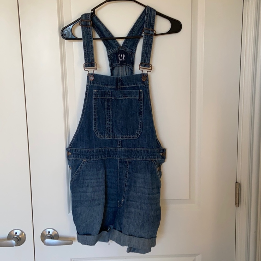 GAP Denim Short Overalls